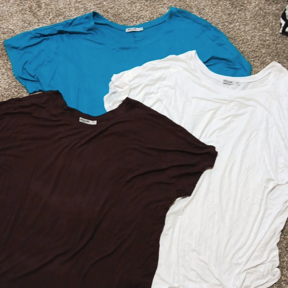 NEW Women Blouses Size: XXL (turquoise) (white) (brown?